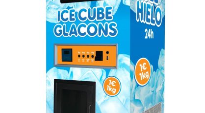 Ice cubs vending machine